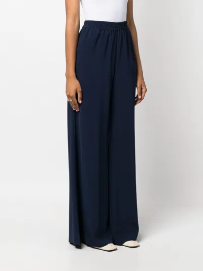 Gianluca Capannolo Wide-leg Casual Pants In Blue