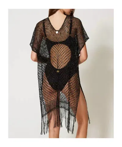 Twinset Open-knit Beach Dress