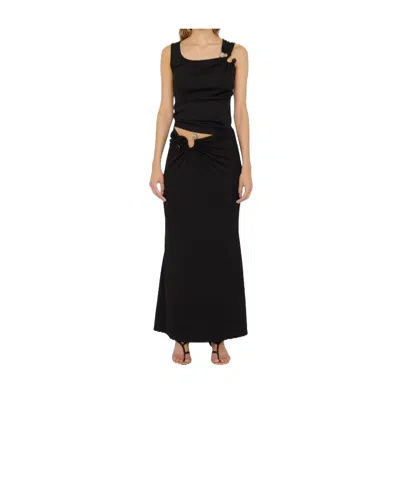 Christopher Esber Asymmetric Button-detail Tank Top