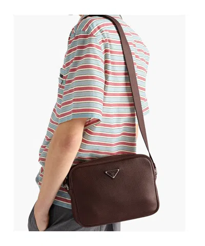 Prada Logo Shoulder Bag