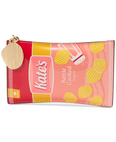 Kate Spade Snack Time Patent Card Case Wristlet