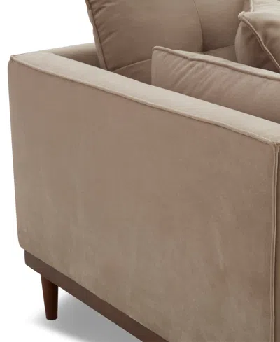 Macy's Hazelynn Fabric Sofa, Exclusively At Macys In Neutral