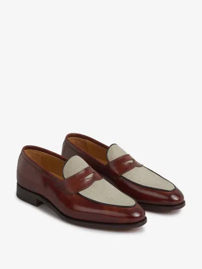 Bontoni Principe Bellezza Loafers In Brown