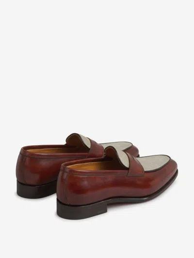 Bontoni Principe Bellezza Loafers In Brown