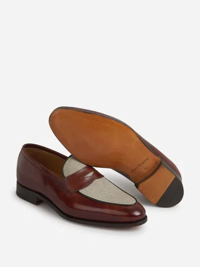 Bontoni Principe Bellezza Loafers In Brown