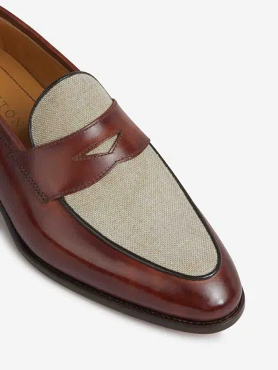 Bontoni Principe Bellezza Loafers In Brown