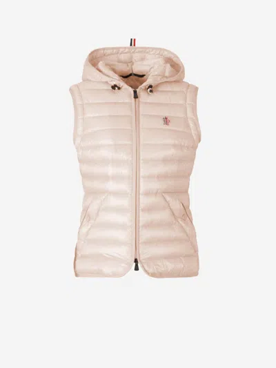 Moncler Grenoble 2 In 1 Quilted Jacket In Pink