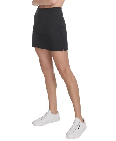 Calvin Klein Performance Women's A-line Side-vent Skort In Black