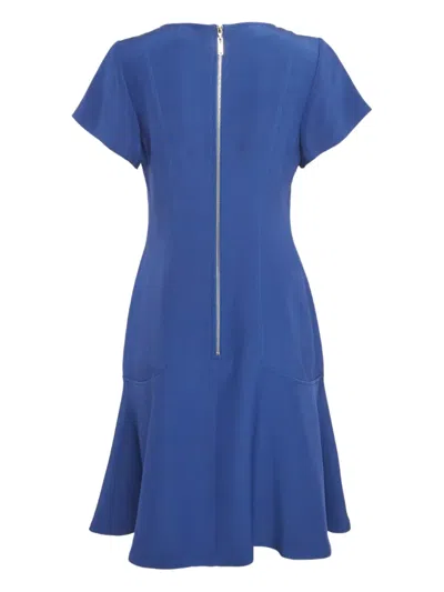 Pre-owned Louis Vuitton 2024 V-neck Flutter-sleeve Midi Dress