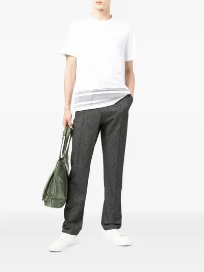Brioni Straight-leg Cashmere Trousers In Black