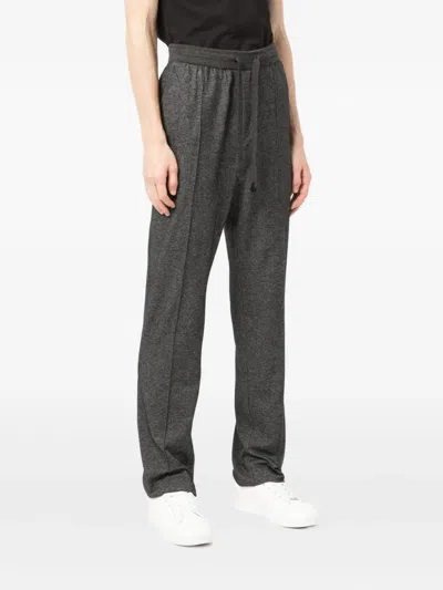 Brioni Straight-leg Cashmere Trousers In Black