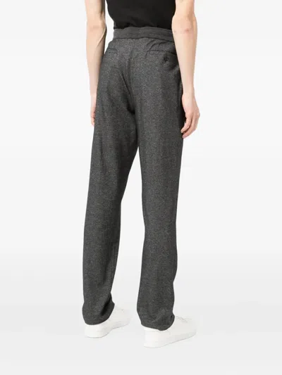 Brioni Straight-leg Cashmere Trousers In Black