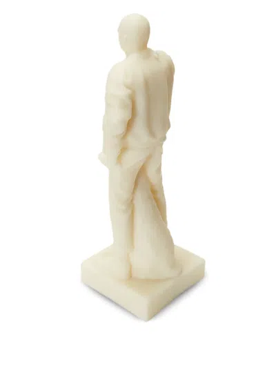 Stance Marble-effect Figurative Candle (650g) In White