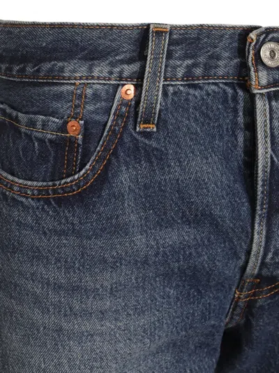 Levi's Faded-effect Straight-leg Jeans In Blue