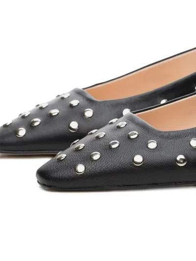 Poche Paris Studded Slingback Pumps