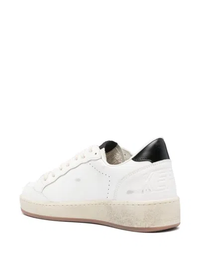 Golden Goose Classic Low-top Sneakers With Perforated Toe In White