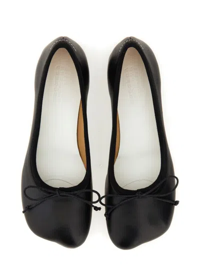 Mm6 Maison Margiela Flat Shoes In Blue