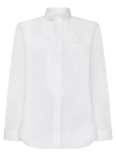 Burberry White Nylon Shirt In White