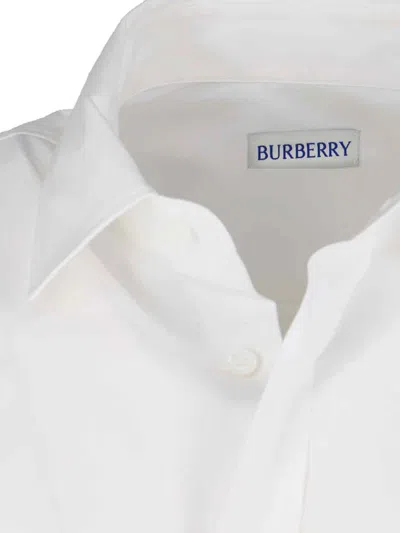Burberry White Nylon Shirt In White
