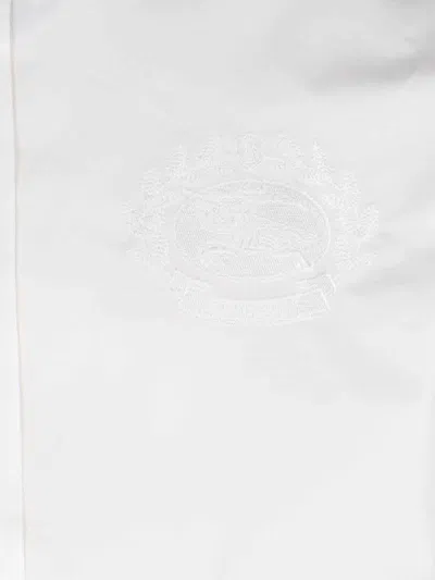 Burberry White Nylon Shirt In White