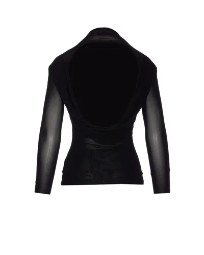 Jean Paul Gaultier Top In Black