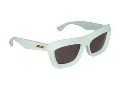 Bottega Veneta Women's Acetate Green Sunglasses In Green