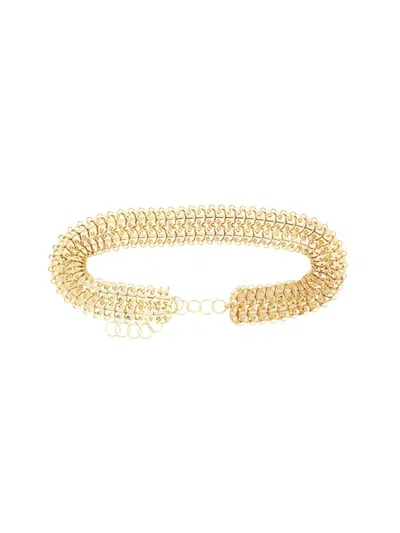 Rabanne Belts In Gold