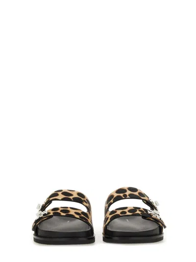 Tory Burch Sporty Slide Sandal With Twist Details Scarpe Basse Animalier