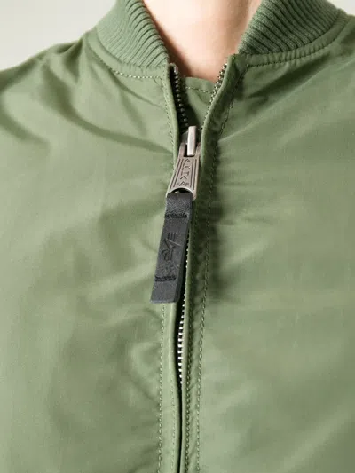 Alpha Industries Bomber Jacket In Green
