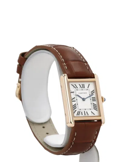 Pre-owned Cartier 2010s Tank Solo 24mm
