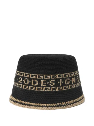 This Is Never That Crochet Band Bucket Hat