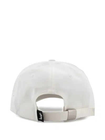Stussy Embroidered Baseball Cap In Neutral