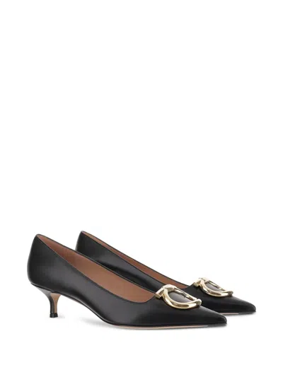 Ferragamo 40mm Gancini Pointed-toe Pumps