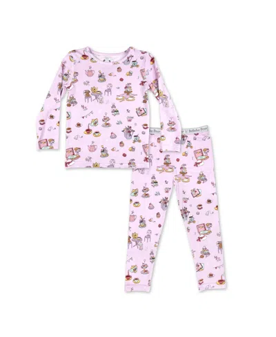 Bellabu Bear Kids' Tea Party Set Of 2 Piece Pajamas