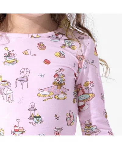Bellabu Bear Kids' Tea Party Set Of 2 Piece Pajamas