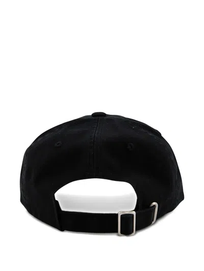 Stussy Embroidered-logo Baseball Cap In Black