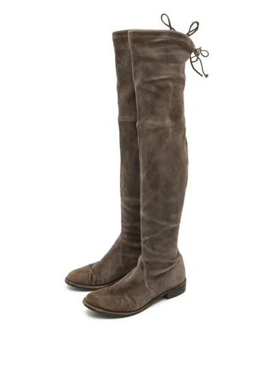 Pre-owned Stuart Weitzman  Suede Boots
