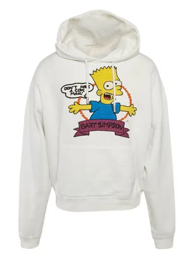 Pre-owned Off-white X Simpsons 2013 Graphic Print Hoodie