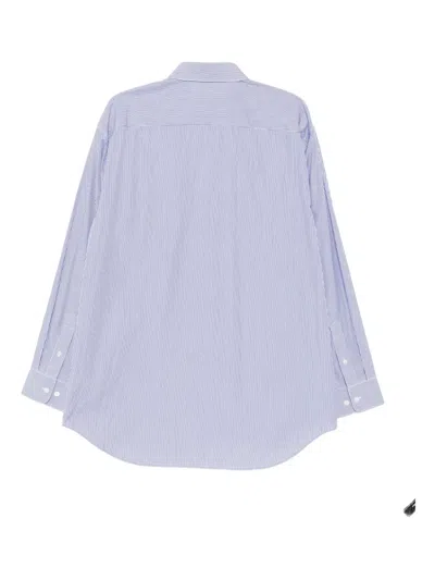 Helmut Lang Long-sleeved Shirt In Blue