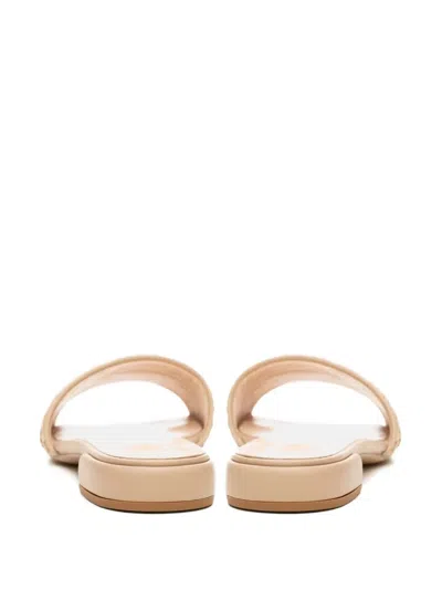 Poche Paris Woven Flat Sandals