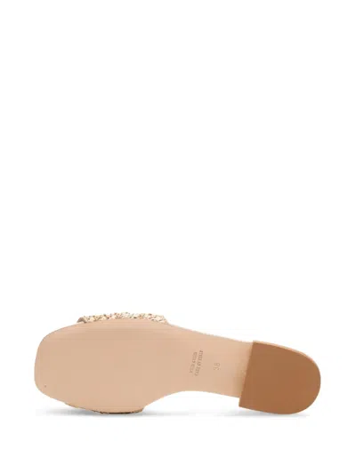 Poche Paris Woven Flat Sandals