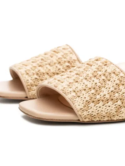 Poche Paris Woven Flat Sandals