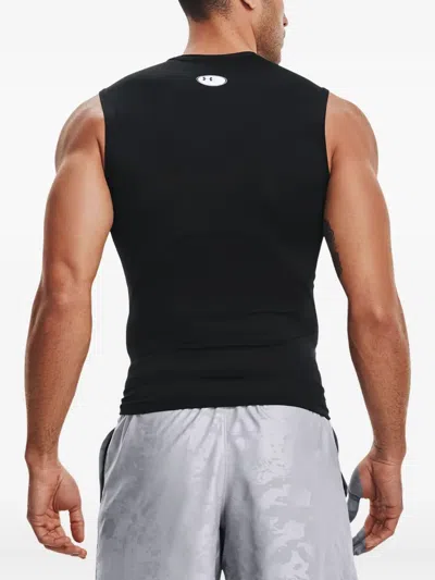 Under Armour Logo-print Tank Top In Black