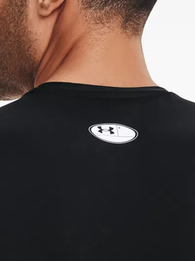 Under Armour Logo-print Tank Top In Black