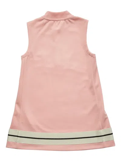Palm Angels Sleeveless Dress In Pink