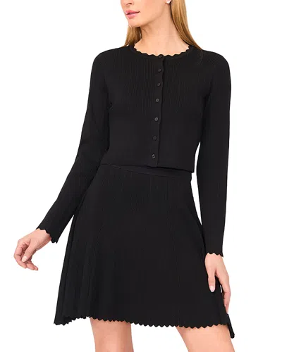 Ted Baker Bolero Pointelle Cardigan In Black