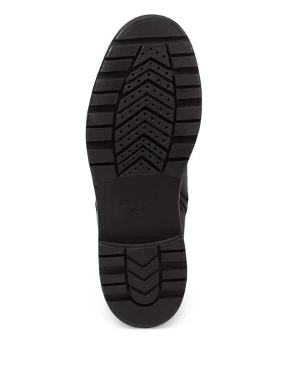 Geox Lace-up Boots In Black