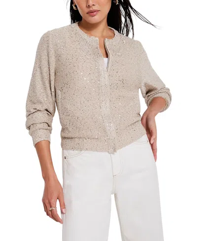 Mint Velvet Women's Sequin Knit Cardigan