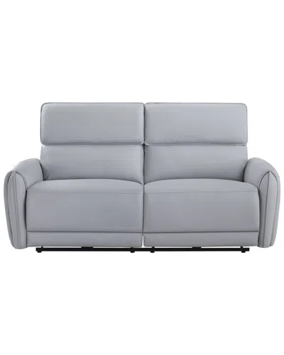 Acme Jeromie Power Motion Loveseat W/usb Port In Gray