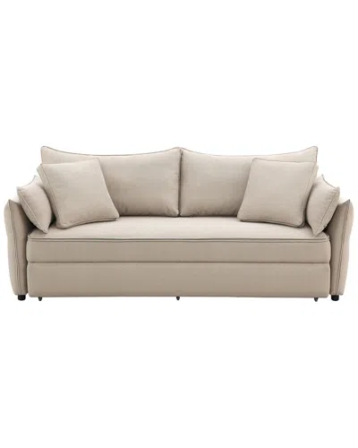 Acme Irina Sofa W/sleeper In Neutral